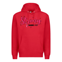 Red strong joshua 1 9 Premium Hoodie - MaliasSmallBusiness