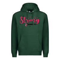 Sports Green strong joshua 1 9 Premium Hoodie - MaliasSmallBusiness