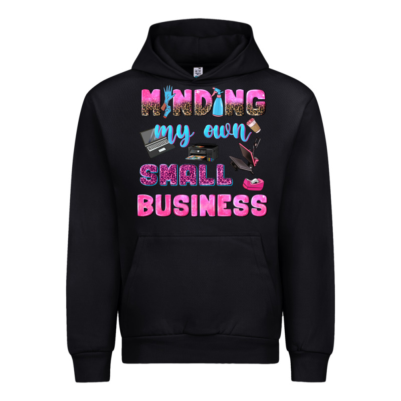 Mind My Own Small Business Urban Hoodie by NancyCooperArtShop | Teevron