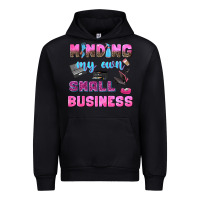 Black mind my own small business Urban Hoodie - NancyCooperArtShop