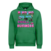 Emerald mind my own small business Urban Hoodie - NancyCooperArtShop