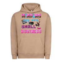 Pigment Burro mind my own small business Urban Hoodie - NancyCooperArtShop
