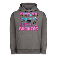 Pigment Tornado mind my own small business Urban Hoodie - NancyCooperArtShop