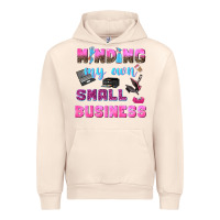Sandshell mind my own small business Urban Hoodie - NancyCooperArtShop