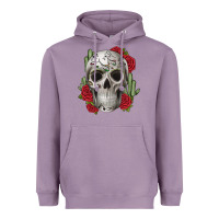 Lavender skull cactus Heavyweight Hoodie - JahusDesignShop
