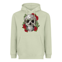 Matcha skull cactus Heavyweight Hoodie - JahusDesignShop