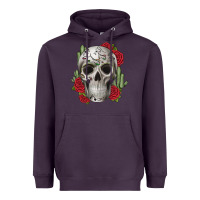 Plum skull cactus Heavyweight Hoodie - JahusDesignShop