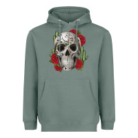 Sage skull cactus Heavyweight Hoodie - JahusDesignShop