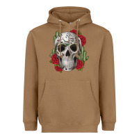 Toasted Coconut skull cactus Heavyweight Hoodie - JahusDesignShop