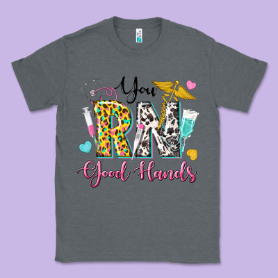 You Rn Good Hands Classic Tee Designed By Texasbilliewilder