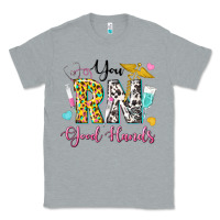 Heather Grey you rn good hands Classic Tee - texasbilliewilder