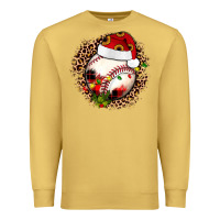 Antique Gold Christmas baseball Premium Sweatshirt - JahusDesignShop