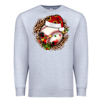 Heather Grey Christmas baseball Premium Sweatshirt - JahusDesignShop
