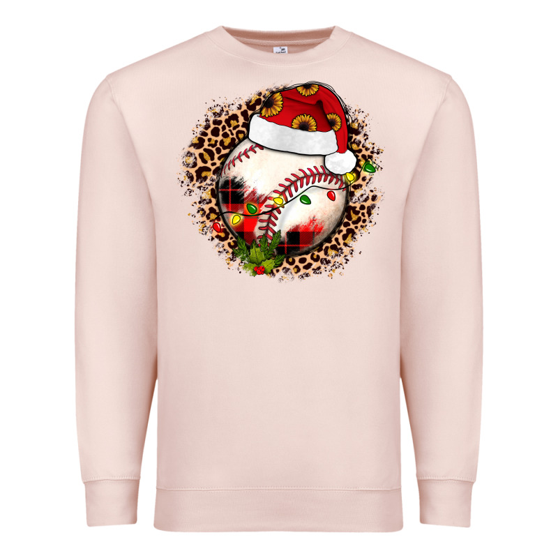 Christmas Baseball Premium Sweatshirt by JahusDesignShop | Teevron