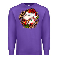 Purple Christmas baseball Premium Sweatshirt - JahusDesignShop