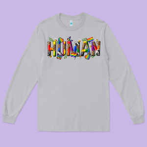 Pride Human Long Sleeve Tee Designed By Texasbilliewilder
