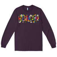 Plum pride human Long Sleeve Tee - texasbilliewilder