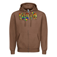 Chestnut lgbtq Zipper Hoodie - Zillion Design Studio