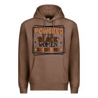 Chestnut powered by the black women before me Premium Hoodie - MaliasSmallBusiness