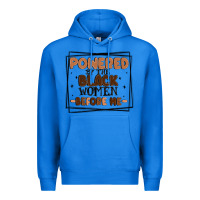 True Royal powered by the black women before me Premium Hoodie - MaliasSmallBusiness
