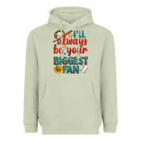 Matcha i'll always be your biggest fan baseball Heavyweight Hoodie - BundleAndBundleShop
