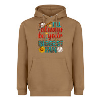 Toasted Coconut i'll always be your biggest fan baseball Heavyweight Hoodie - BundleAndBundleShop