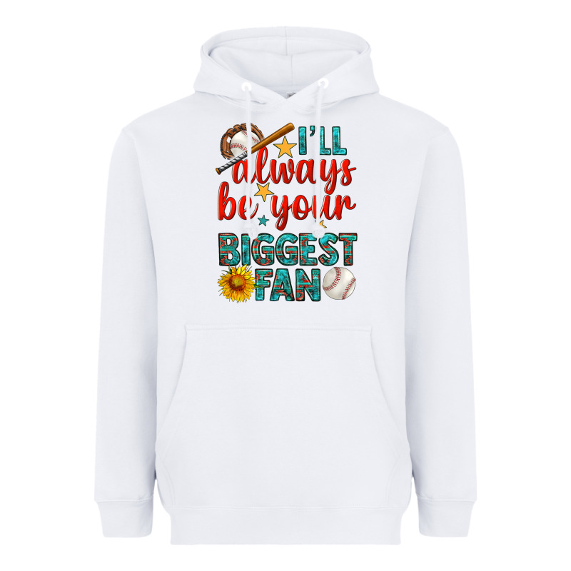 I'll Always Be Your Biggest Fan Baseball Heavyweight Hoodie by BundleAndBundleShop | Teevron