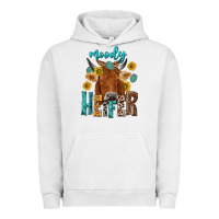 Pigment Lunar Rock moody cow Urban Hoodie - NancyCooperArtShop