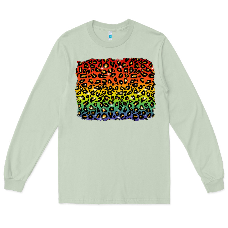 Pride Leopard Background Lgbt Long Sleeve Tee by texasbilliewilder | Teevron