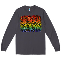 Smoke pride leopard background lgbt Long Sleeve Tee - texasbilliewilder