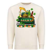Sandshell lucky truck with flags and beers Premium Sweatshirt - AdoDesignShop