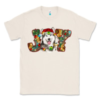 Natural husky christmas joy Classic Tee - RanaPortraitStore