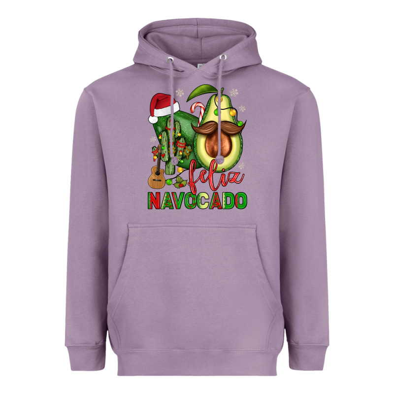 Feliz Navocado Avocado Heavyweight Hoodie by JahusDesignShop | Teevron