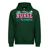 Forest Green nurse in progress Urban Hoodie - NancyCooperArtShop