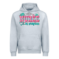 Heather Grey nurse in progress Urban Hoodie - NancyCooperArtShop