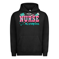 Pigment Black nurse in progress Urban Hoodie - NancyCooperArtShop