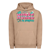 Pigment Burro nurse in progress Urban Hoodie - NancyCooperArtShop