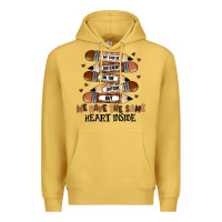 Antique Gold we have the same heart inside Premium Hoodie - MaliasSmallBusiness