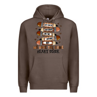 Coffee we have the same heart inside Premium Hoodie - MaliasSmallBusiness
