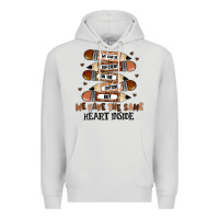 Dove Grey we have the same heart inside Premium Hoodie - MaliasSmallBusiness