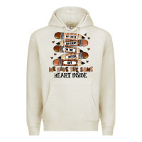 Oatmeal Heather we have the same heart inside Premium Hoodie - MaliasSmallBusiness