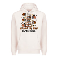 Pale Pink we have the same heart inside Premium Hoodie - MaliasSmallBusiness