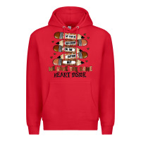 Red we have the same heart inside Premium Hoodie - MaliasSmallBusiness