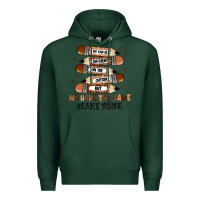 Sports Green we have the same heart inside Premium Hoodie - MaliasSmallBusiness