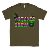Army Green witches brew Classic Tee - BundleAndBundleShop