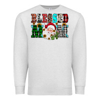 Oatmeal Heather blessed mom christmas Premium Sweatshirt - JahusDesignShop