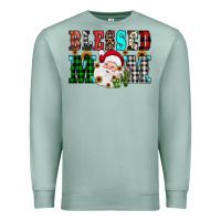 Seafoam blessed mom christmas Premium Sweatshirt - JahusDesignShop