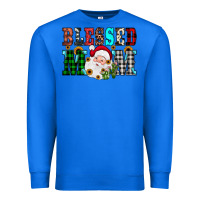 True Royal blessed mom christmas Premium Sweatshirt - JahusDesignShop