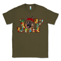 German Shepherd Christmas Joy Classic Tee | Teevron