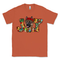 Copper german shepherd christmas joy Classic Tee - RanaPortraitStore